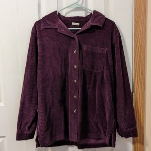 LLBean Corduroy Button Down Shirt